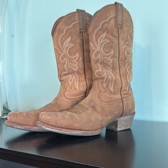 Brown Shyanne Western Cowboy Boots - Picture 2 of 6
